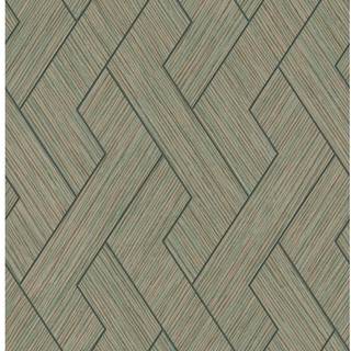 Albany Wallpaper Grasscloth Geo DL26726