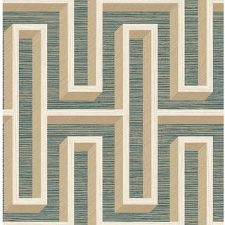 Albany Wallpaper Grasscloth Maze DL26723