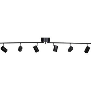 By Rydéns Correct 6 loftspotlight 124 cm Mat sort