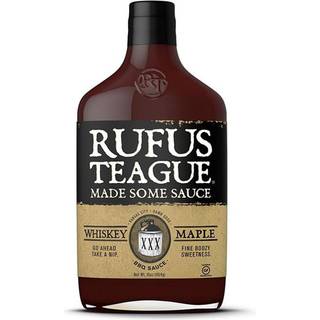Rufus Teague Whiskey Maple BBQ Sauce Grillsauce mit Whiskey u. Ahornsirup 423 g