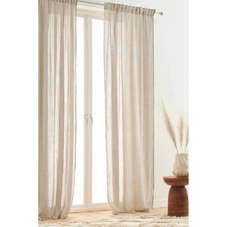 LAYER multifunktionsgardin 2-pak - Natur
