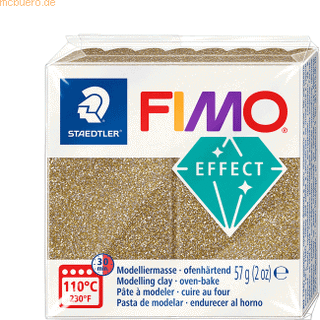 FIMO Effect Soft 57G Glitter Gold (8010-112)