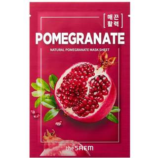 The Saem Natural Pomegranate Mask Sheet Mascarilla Granada 21 ml