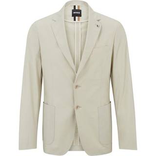 BOSS Black Herren Sakko beige Slim Fit