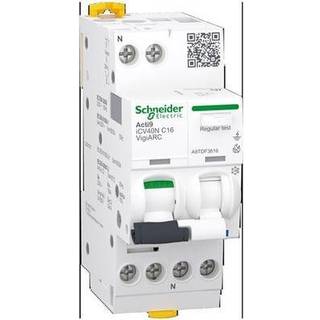 Schneider Gnistdetektor mcb+rcd+afd 1pn c16a 30ma