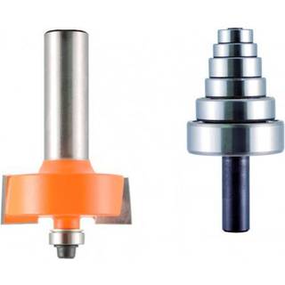 Falsfræser CMT; 8 mm; 3,2-12,7 mm; 12,7 mm; 9 stk.