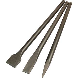 BOHRCRAFT SDS-MAX mejselsæt 3 dele Spids + flad + spade (2660 03 00003)