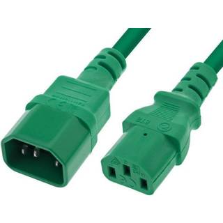 Strømforsyning forlænger kabel - 0.5 m - Grøn