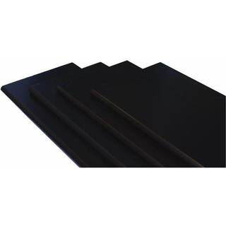 Home>it Hylde M-design 60x20x1,50 cm. - Sort