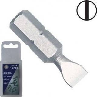 BATO 1/4" Bits kærv 6,5 x 25mm. 10 stk. pk.(4726)