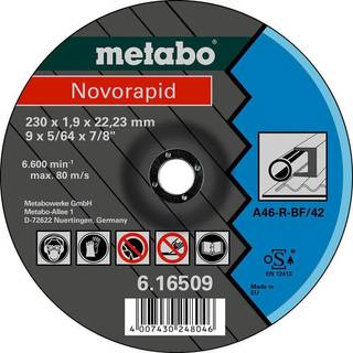Metabo 4007430248039 - 616508000 Kvalitetsklasse A 60-R - A 46 R Novorapid stål