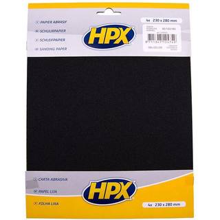HPX sandpapir sæt 1 stk p80, 2 stk. p120 og 1 stk p180