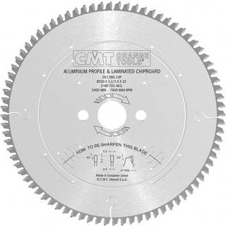 CMT Klinge 250x3,2x32 Z80 NE NEG - 297.080.10P ✓ På lager - klar til levering og afhentning