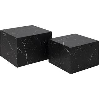 Dice sofabord sort  MDF