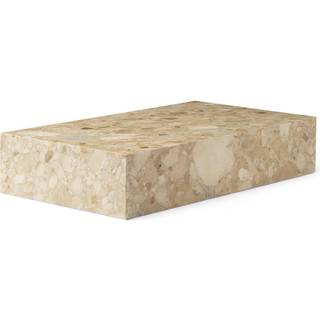 Audo Copenhagen - Plinth Grand, Kunis Breccia - Sofaborde - Norm Architects - Brun - Træ/Sten