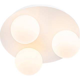 Moderne badeværelsesloftslampe hvid 3-lys - Cederic