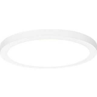 Nedfældet eller overflademonteret spotlight hvid 30 cm inkl. LED 3-trins dæmpning til varm - Trans