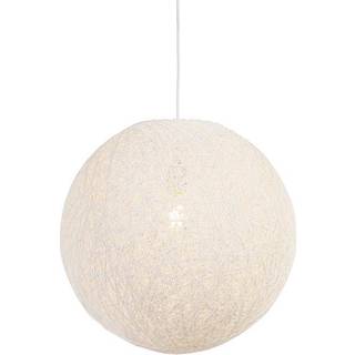 Rustik pendellampe hvid 45 cm - Corda