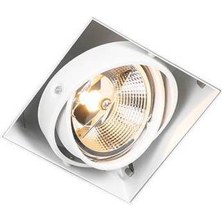 Nedfældet spotlight hvid GU10 AR111 Trimless justerbar - Oneon