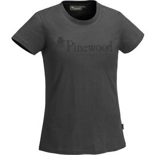 Pinewood Outdoor Life Dame T-Shirt D. Anthracite L