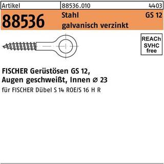 stolpe Fischer GS; 12x190 mm; 25 stk.