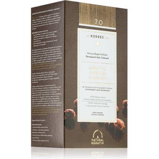 Korres Argan Oil Permanent hårfarve Med Arganolie Skygge 7.0 Blonde 50 ml - 50 ml