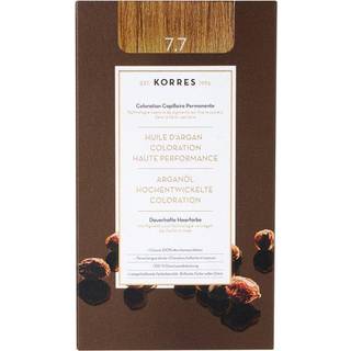 Korres Argan Oil Advanced Colorant 145 ml 7.7 Mocha - Colorant 50ml/Emulsion 75ml/Conditioner 20ml