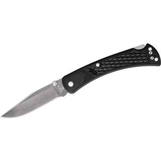 110 Slim Select Lockback foldekniv, sort