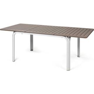 Nardi, Alloro matbord 100x140-210 cm White Tortora