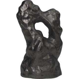 Ferm Living Grotto skulptur Blackened aluminium