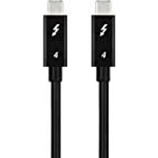NÖRDIC 1,5 m Thunderbolt4 USB-C kabel 40Gbps 100W opladning 8K video kompatibel med USB 4 og Thunderbolt 3