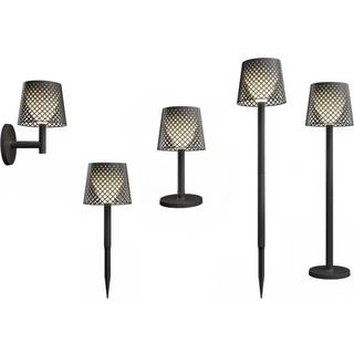 Newgarden Greta LED-solcellelampe, sort
