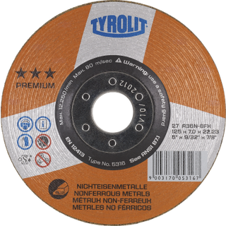 Skrubskive Premium 27E ø230×7 A36N-BFX