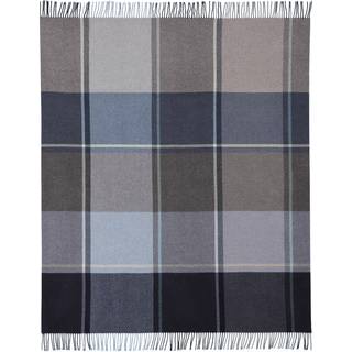 Luksus cashmere plaid fra BIEDERLACK - SHEFFIELD BLUE