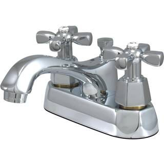 Kingston Brass KS4261HX 4 in. Centerset badev?relse vandhane poleret krom