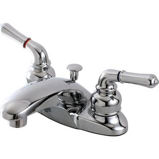 Kingston Brass FB621 4 in. Centerset badev?relse vandhane poleret krom