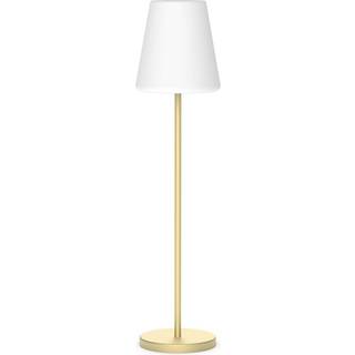 Newgarden Lola Slim 120 gulvlampe med solceller messing
