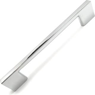 Southern Hills Polished Chrome Cabinet Handles-128 mm skrueafstand krom skuffe tr?kker pakke med 5 moderne kabinet hardware krom skab tr?kker sh3