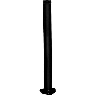 Bordben Ø60 mm. - 70 cm. - sort