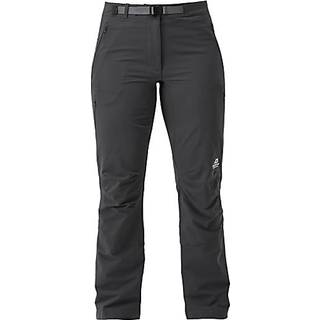 Mountain Equipment Women's Chamois Pant Softshellbukser Damer størrelse 14 - Long farve sort/grå