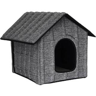 Pet Life 'Collapsi-Pad' Folding Lightweight Travel Pet House med indre måtter (D0102HAXAGA.)