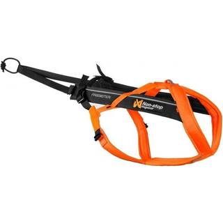 Non-Stop DogWear Freemotion harness 5.0, unisex, black/orange, 6, single -