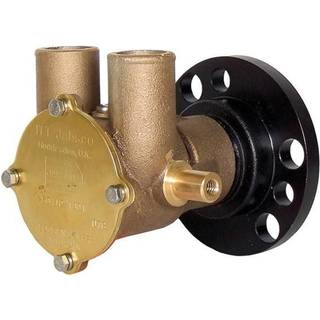 Kølevandspumpe Jabsco 50410-1201, direkte drev, 1 1/4" (32 mm) slange