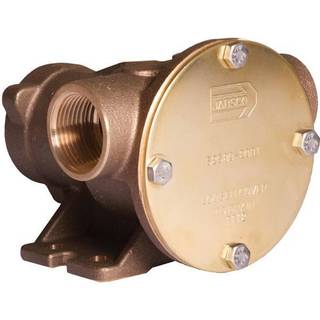 Kølevandspumpe Jabsco 52580-2001, remdreven, G 1" (BSP)