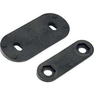 Ronstan Mellem underlagskit, sort 2 stk