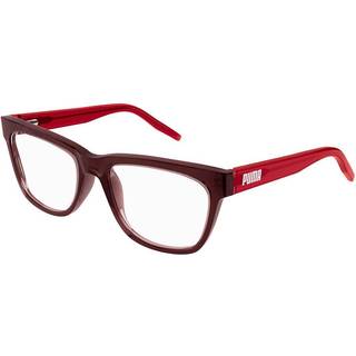 Puma PJ0044O Børn 005 48 Briller Børn Krystalklar - Transparent Burgundy - 48mm