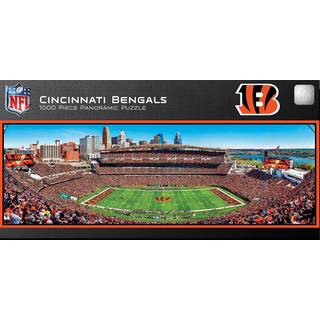 Masterpieces NFL Cincinnati Bengals Stadium Panorama Jigsaw Puzzle 1000 Pieces Team Color (91434)