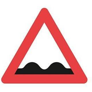 Vejskilt ujævn vej a 37