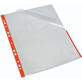 Bantex signallommer A4 80my rød 25stk