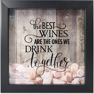 Lawrence Frames 164010 Black 10x10 Shadow Box Win Cork Holder
